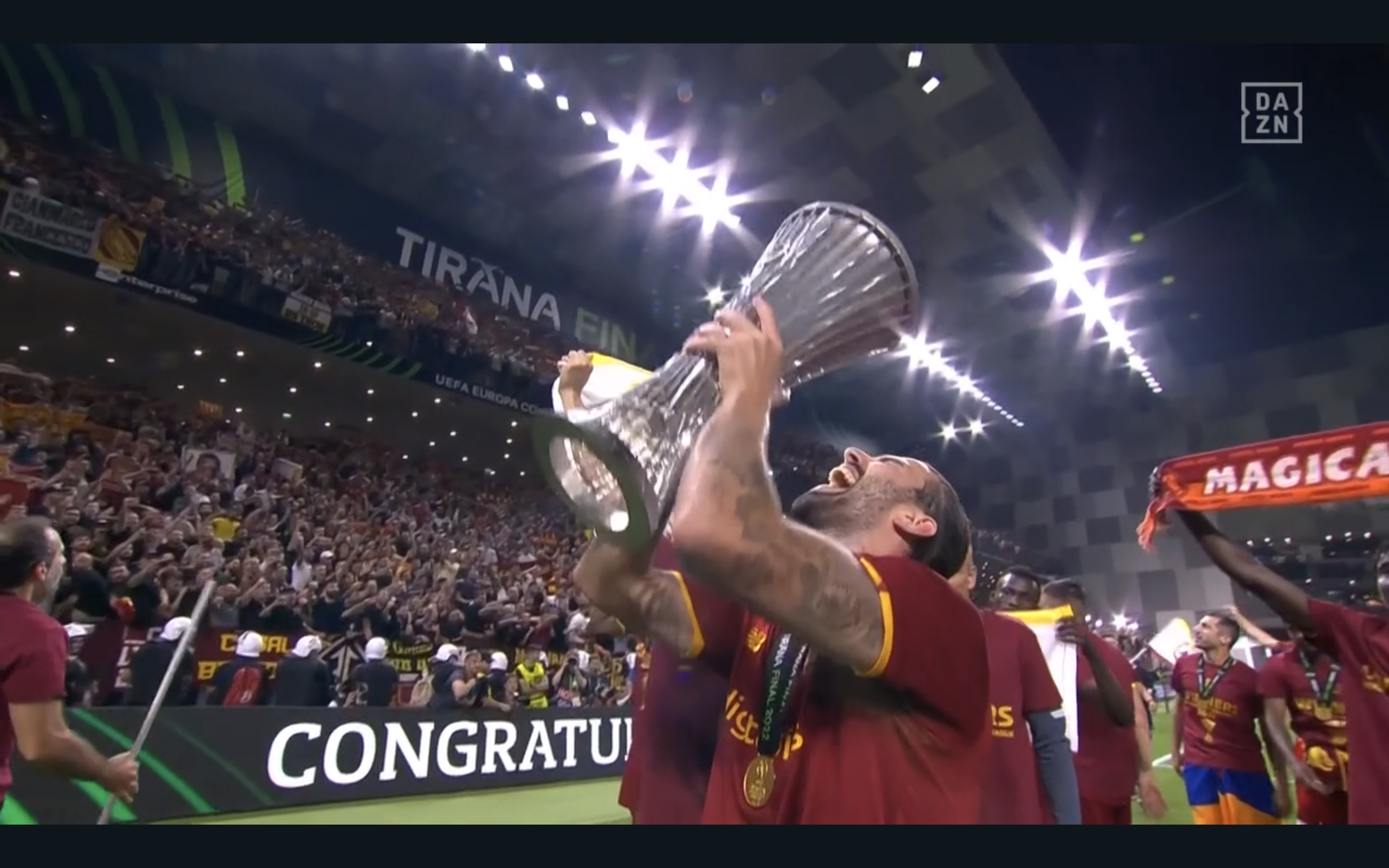 Finale di Conference League: oltre 9 milioni di spettatori