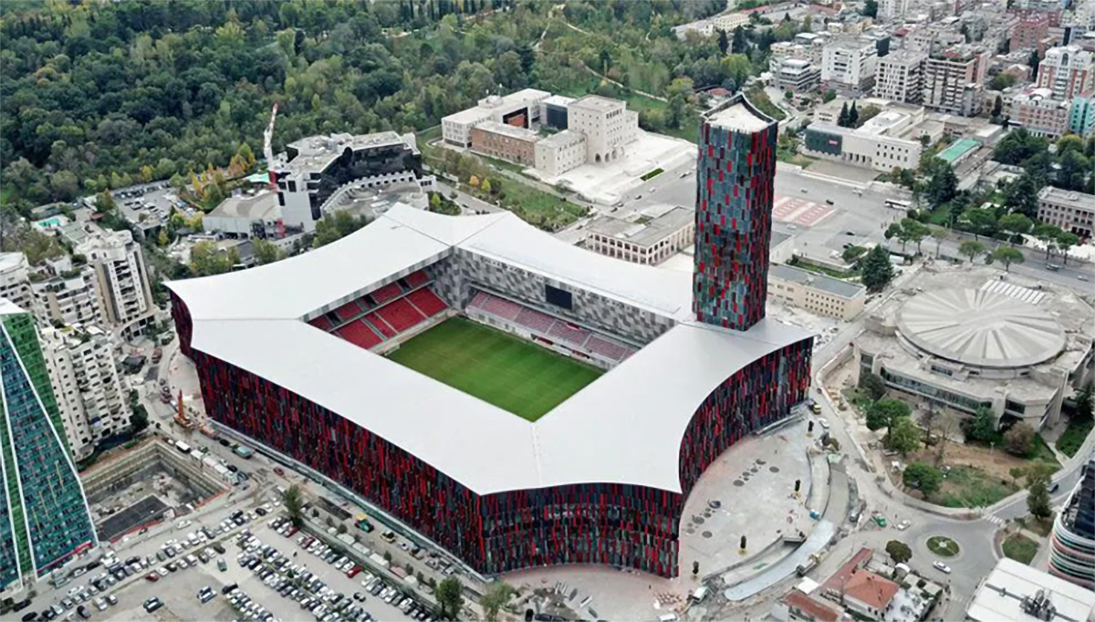 National Arena, stadio-modello nato da un progetto italiano