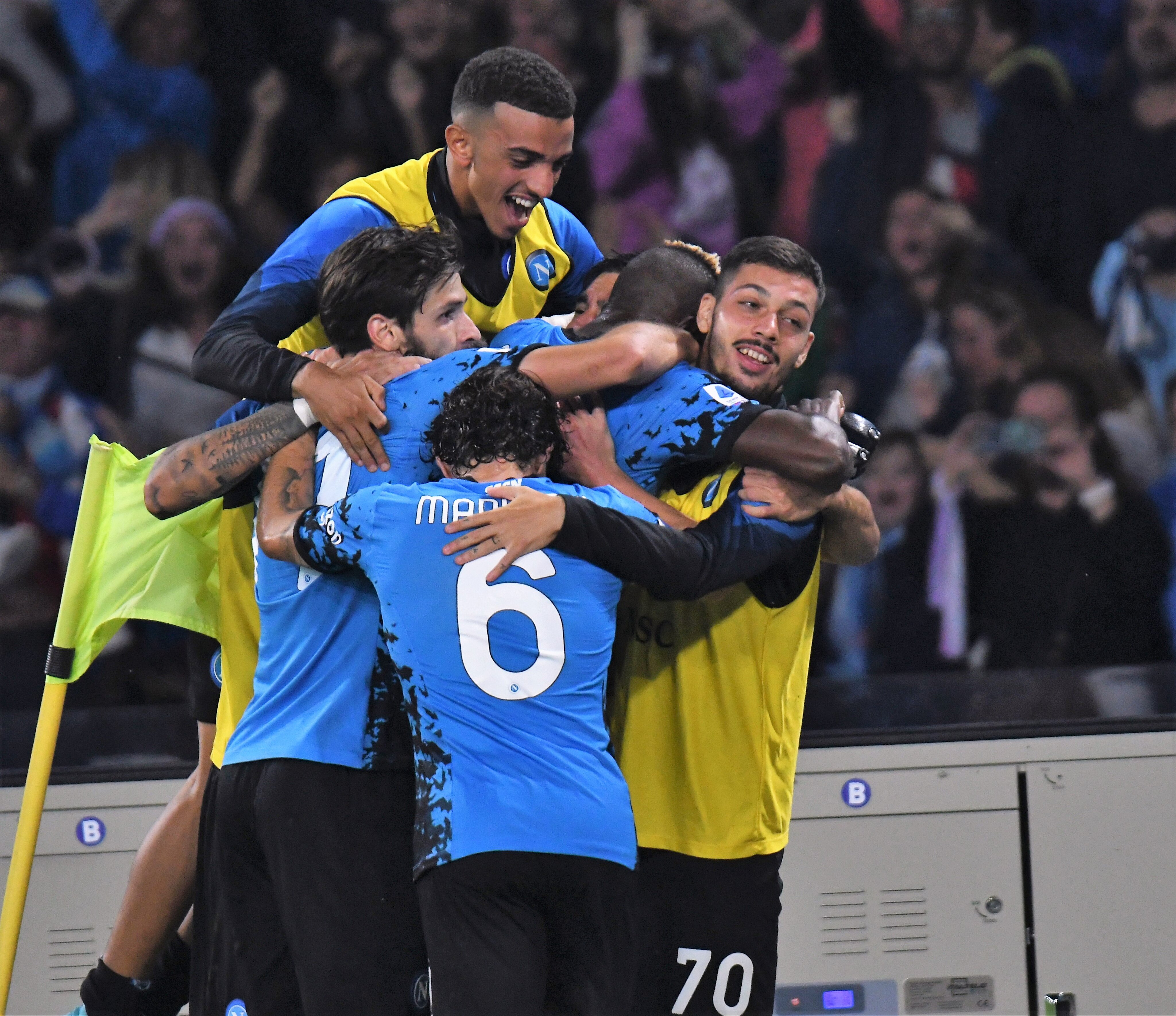 Serie A, Napoli-Sassuolo 4-0: partenopei a valanga sui neroverdi
