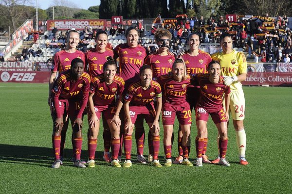 Roma femminile, domenica semifinale delle Serie a Women’s Cup contro il Sassuolo